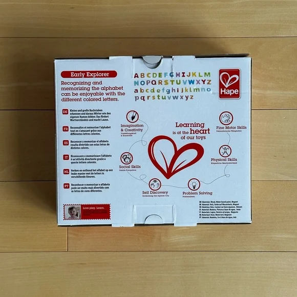 HAPE ABC Magnetic Letters Set - Picture 2 of 2